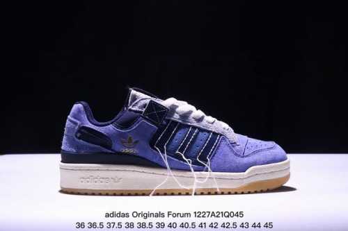 阿迪达斯forum板鞋系列阿迪84款 棕色小麦id0989 阿迪达斯adidas Originals Forum Low Cl 复古耐磨防滑轻便低帮板鞋 男女鞋