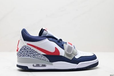 真标Nike Air Jordan Legacy 312 Low耐克乔丹三合一混合版本低帮文化休闲运动篮球鞋 货号:Cd7069-164 尺码:40-45 Id