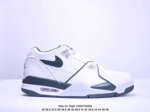 公司级耐克Nike Air Flight 89男子运动鞋 AJ4兄弟款 缓震篮球鞋 重塑80年代后期非凡篮球战靴的经典风范 利落皮革结构搭载卓越缓震系统 重现传