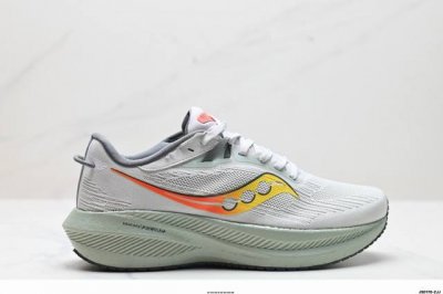 公司级Saucony Triumph 21 索康尼胜利 旗舰级缓震 慢跑减震透气 低帮训练跑步鞋 货号:S20881-12 尺码:41 42 42.5 43 4