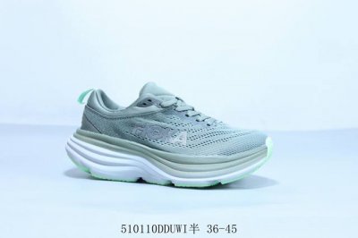 hoka One One Clifton 8代 机能轻量缓震网面增高越野男女跑步鞋 510 Dduwi半 36-45