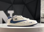公司级带半码 耐克 Travis Scott X Fragment Design X Jordan Air Jordan 1 Low Og Sp “迪奥联名 多