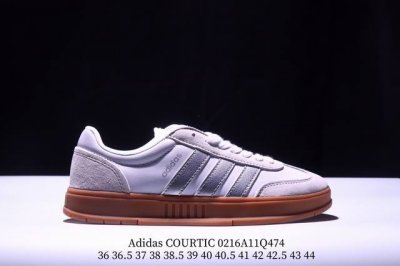 阿迪达斯Adidas Courtic 三叶草 复古男女休闲运动百搭校园板鞋 货号：Fw7208 尺码：36 36.5 37 38 38.5 39 40 40.5