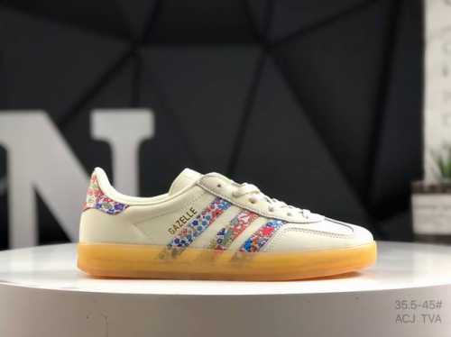 真标带半码 阿迪 Adidas Originals Gazelle Indoor 舒适 防滑耐磨低帮 板鞋” Jh7370 尺码：25.5 36 36.5 37