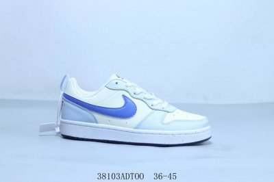 100 耐克Nk Court Borough Low 2 小空军 耐克校园休闲板鞋 货号 Fv8120-140 38103Adtoo 36-45