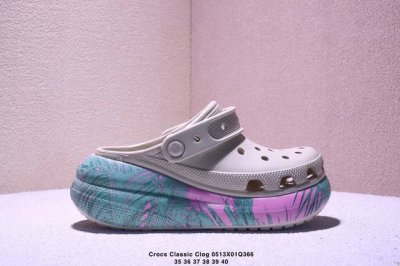 crocs Classic Clog 卡骆驰休闲沙滩洞洞鞋拖鞋凉鞋泡芙鞋 透明防水袋包装 注意配件需单独购买 超轻Croslite专利材料打造 鞋面更加耐用易清