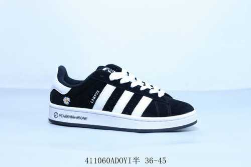 阿迪达斯 Adidas Originals Campus 00S 学院系列 面包风 经典复古低帮百搭休闲运动板鞋 涂鸦 货号 Gh8535 41 Adoyi半