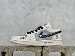 Air Jordan 1 Low Aj1 乔1 Of联名-立体按键 高端定制 低帮复古篮球鞋 Dm9188-001 #定制鞋盒 大厂纯原品质出货 超高清洁度 皮