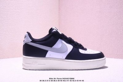特价Nike Air Force 1 Low 黑白勾 空军一号低帮运动休闲板鞋 原楦头原纸板 打造纯正空军版型 专注外贸渠道 全掌内置蜂窝气垫 原盒配件 原厂中
