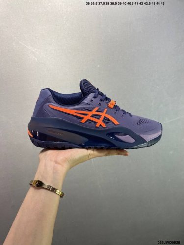 公司级Asics Gel-Resolution X 亚瑟士运动休闲透气专业网球鞋 轻量舒适透气材质 全滴塑鞋面中底3D可视Gel缓震胶效果 升级Flytefoa