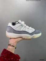 公司级Air Jordan Aj11 Low ”72-10“ 原楦原档案数据开模打造 原厂中底拉帮钢印 原厂漆皮 防冻不开裂 头层皮料 原装鞋撑 水晶大底正确色