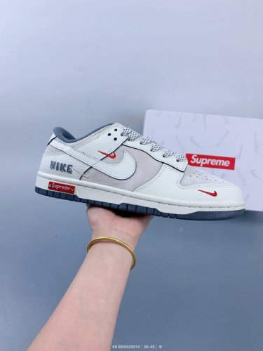公司级 耐克Nike Dunk Low 扣篮系列 复古低帮休闲运动滑板板鞋 采用脚感柔软舒适Zoomair气垫 有效吸收滑板等极限运动在落地时带来的冲击力 为街