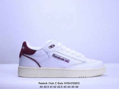 公司级reebok Club C Bula 锐步 舒适 耐磨 低帮 男女美式复古美拉德面包鞋休闲板鞋 尺码:40 40.5 41 42 42.5 43 44 4