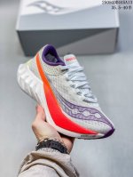 saucony索康尼Triumph啡鹏4 巴斯夫真爆男女跑步缓震透气舒适轻巧运动休闲鞋 5 60Ddeyi 40-46带半码 35.5-40带半码 35.5-4