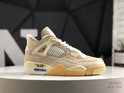 公司级带半码 耐克 Nike Air Jordan 4 Retro 外贸订单Aj4 超强回馈 口碑大厂出品 原纸板楦头开发 定制优质皮料 完美鞋型匹配公司货 正
