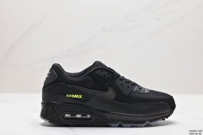 真标nike Air Max 90初代系列低帮复古气垫百搭休闲运动慢跑鞋 货号:302519-008 尺码:36-45 Id:Jjd093-Hze