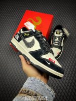 Nk Sb Dunk Low 北面蛇年系列 黑白黑勾 周年高端定制 低帮休闲板鞋 Fc1688- #定制鞋盒 大厂纯原品质出货 超高清洁度 皮料切割干净无任何毛
