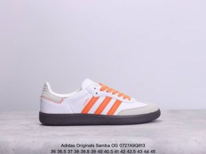 真标阿迪达斯三叶草adidas Originals Samba Og 桑巴舞系列绅士德训足球风百搭低帮休闲运动板鞋 货号:Ie6521 尺码:36 36.5 3