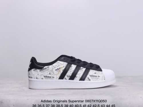 adidas Originals Superstar 全新配色 贝壳头休闲板鞋 独家控货 平台正单 全鞋百分百原材料 全鞋电脑针车 Logo针车间距针数原版一致