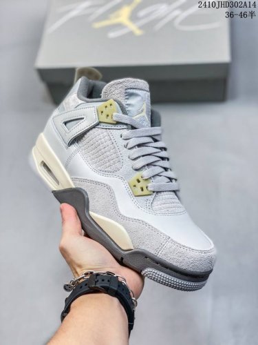 公司级aj4 Air Jordan 4 Retro ” Infrared “ Aj4乔4 男子文化篮球鞋 大厂出品 主力合作工厂 全新模具开发 纯正4代正确鞋型