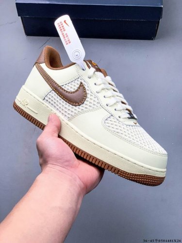 二层真标！耐克Nike Air Force 1 Low 空军一号低帮经典百搭休闲板鞋 0504481X26