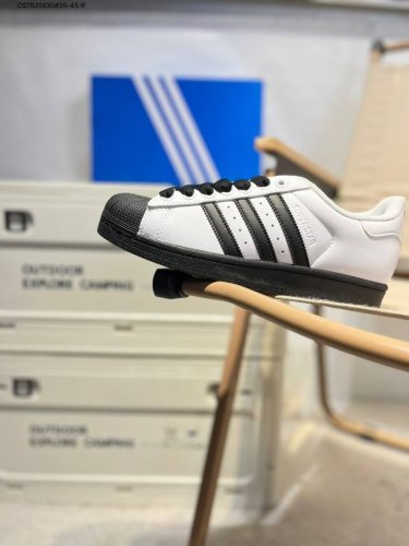 阿迪达斯Adidas三叶草 Originals Superstar 贝壳头系列低帮经典百搭休闲运动板鞋Jh5469 Cs7531430#35-45半