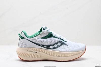 公司级Saucony Triumph 21 索康尼胜利 旗舰级缓震 慢跑减震透气 低帮训练跑步鞋 货号:S20881-136 尺码:36 36.5 37.5 3