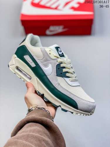公司级Nike Air Max 90初代系列低帮复古气垫百搭休闲运动慢跑 尺码：36-45半 编码：02Jdy301A17