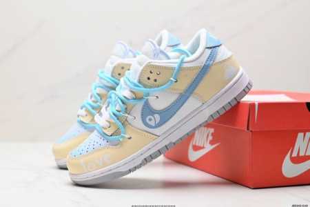 公司级耐克nike Sb Dunk Low Retro 扣篮系列 复古低帮休闲运动滑板板鞋 货号:Dv0833-300 尺码:36 36.5 37.5 38 3 - 点击图像关闭
