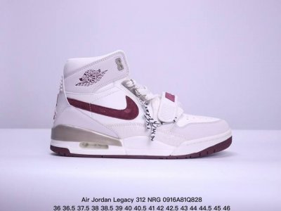 公司级耐克 Nike Aj312 Air Jordan Legacy 312 Nrg“Pure White” 官方货号:Cd7069 141乔丹联名号称 “最强