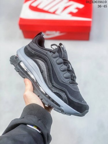 Air Max97Futura 渠道原盒原标 经典拼接网面 纯原版本 某宝正品订单 可平台操作 流入市场一部分，经典回味 有喜欢的朋友大胆入，Qc检验标钢印齐