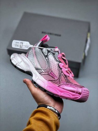 Vg版本 法国高端奢侈品牌-巴黎世家Balenciaga 3Xl Sneakers 3+系列低帮复古阔型底姥爹风潮流百搭休闲慢跑鞋 货号734734 W3Xts