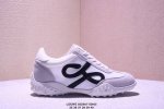 真标Loewe罗意威 Ballet Runner 小牛皮 圆头系带 低帮 生活休闲鞋 尺码:36-45 xm0529Q405