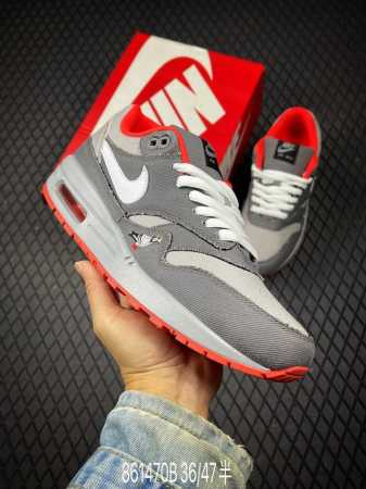 B Nike Air Max 1 耐克半掌气垫复古跑步鞋 Bv1977-011 尺码：36 36.5 37.5 38 38.5 39 40 40.5 41 42 - 点击图像关闭