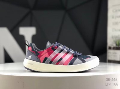 阿迪达斯Adidas Climacool Boat Lace Graphic 水果涉水鞋爆米花慢跑鞋 以干爽排汗，舒适透气和强抓地力的特点让爬山涉水成为愉快的享