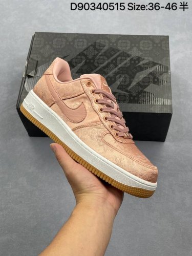耐克陈冠希凝结集团Clot X 藤原浩闪电Fragment Design X Nike Air Force 1 Jt Premiumgame Black 空军一