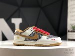 耐克 Nike Dunk Low X原装头层材料 独家版型蒸餾加工 帶來的是更好的视觉和脚感体验 大厂纯原品质出货 清洁度 电绣工艺 皮料切割干净无任何毛边 细