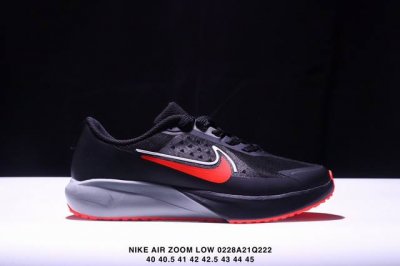 真标Nike Air Zoom Low耐克休闲鞋2025春季新款运动鞋低帮公路跑步鞋 货号:Qf1866-011 Xm0228Q222