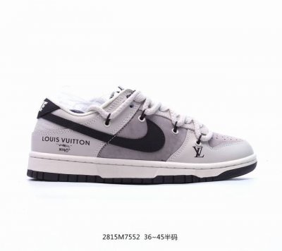 Nk Sb Dunk Low Lv联名-米蓝小香风 周年高端定制 低帮休闲板鞋 Xx2025-323 #定制鞋盒 大厂纯原品质出货 超高清洁度 皮料切割干净无任