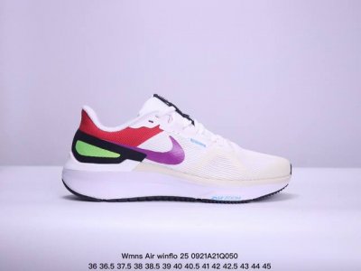 耐克 Nike Air Zoom Structure 25 登月25代 跑鞋透气缓震疾速跑鞋 采用透气网眼鞋面搭配外翻式鞋口，为脚跟区域营造出色舒适度，而在鞋底