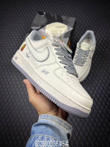 C 公司级Nike Air Force 1‘07 Lv8 原楦头原纸板 打造纯正低帮空军版型 专注外贸渠道 全掌内置蜂窝气垫 原盒配件 原厂中底钢印、拉帮完美