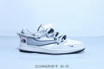 乔丹Air Jordan 1 Low Aj1 乔1低帮复古文化休闲运动篮球鞋倒勾绑带 221690Apeop半 36-45