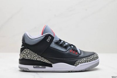 真标Air Jordan 3 Retro 迈克尔 乔丹Aj3代中帮复古休闲运动文化篮球鞋 货号:Ct8532-104 尺码:36-45 Id:Jkd474-Zj