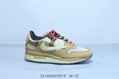 440 耐克 Nike Air Max 1 Sketch X Aj 3M联名 87倒勾 元年复古小气垫跑鞋 231460Aeype半 36-47