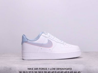 真标耐克nike Air Force 1 Low空军一号低帮百搭休闲运动板鞋。柔软、弹性十足的缓震性能和出色的中底设计，横跨复古与现代的外型结合，造就出风靡全球