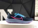 160 nike Zoom Pegasus 40 登月40代系列网面透气缓震疾速跑鞋 原档案数据开发纸版楦型 内里嵌入定型海绵 中底搭载前Zoom+全掌Reac