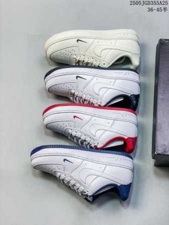 公司带半码 耐克Nike Air Force 1 07 空军一号低帮百搭休闲运动板鞋 柔软 弹性十足的缓震性能和出色的中底设计 横跨复古与现代的外结合 造就出风 - 点击图像关闭