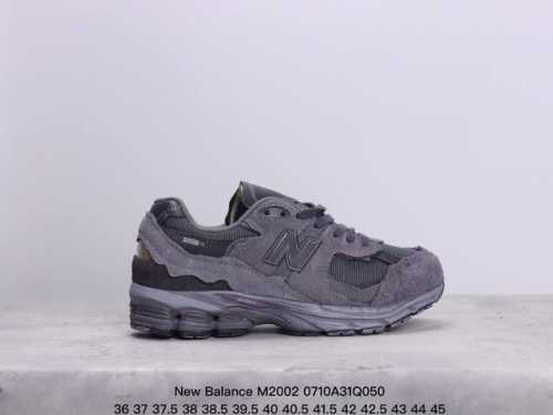 公司级新百伦new Balance M2002 系列复古老爹风 男女休闲鞋情侣百搭慢跑鞋运动男鞋女鞋 采用拼接网眼织物鞋面 后跟搭载外露缓震胶 货号:M2002