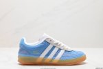 公司级adidas Originals Bad Bunny Gazelle Indoor 三叶草休闲防滑耐磨低帮板鞋 鞋头出色设计 塑就出众贴合感 稳固的后跟贴
