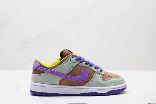 公司级耐克Nike Dunk Low 扣篮系列 复古低帮休闲运动滑板板鞋 采用脚感柔软舒适Zoomair气垫 有效吸收滑板等极限运动在落地时带来的冲击力 为街头